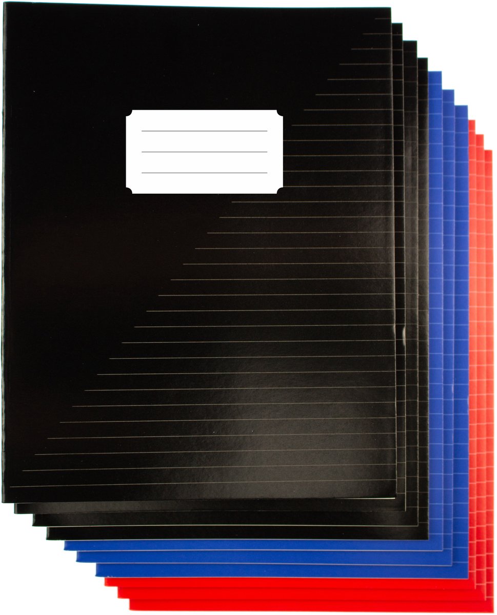 Kangaro notesbog - a5 - linje - 80 sider - 60 gram - 10 stk.