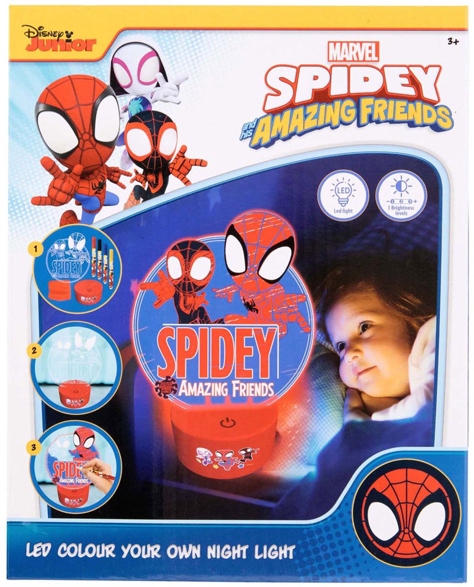 Disney spidey laver dit eget LED-natlys