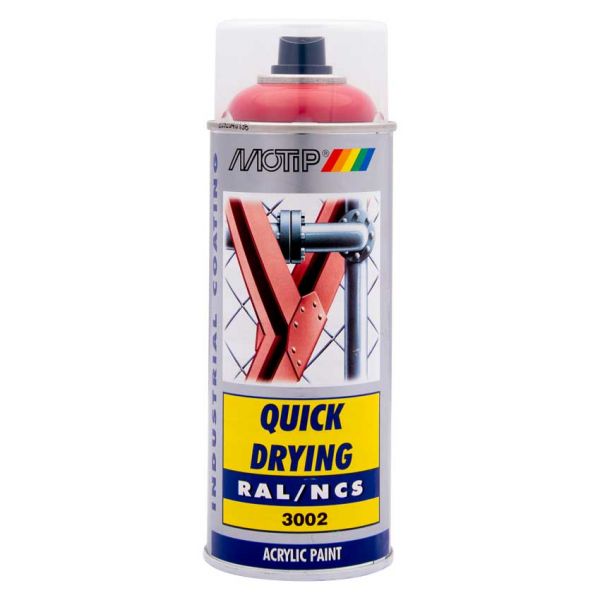 Motip industrielt ral3002 400 ml.