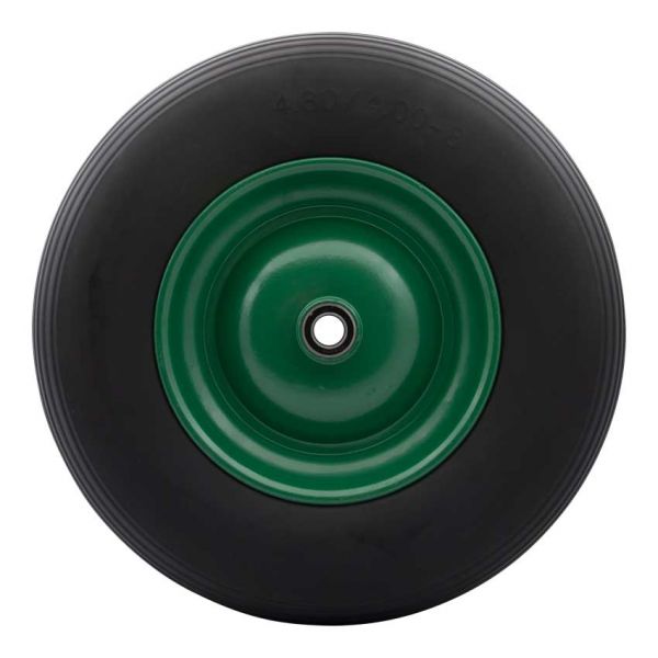 Trillebørhjul 4,00-8 pu metal