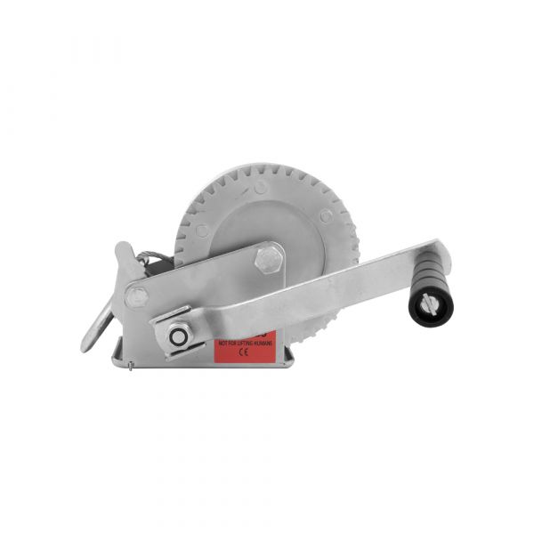 Trailergear håndspil + kabel + krog, 540 kg.