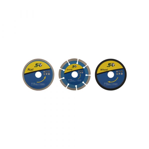 Diamantskiver 3 styk 115 mm*