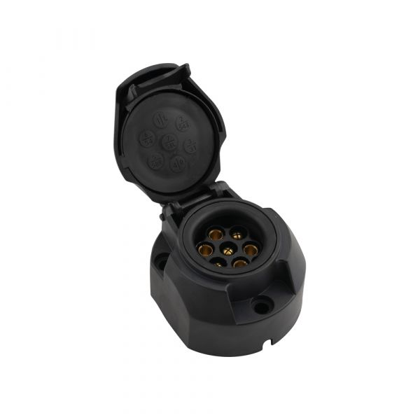 Trailerergear Trailererge Socket 7 Polig Plastic, Blister