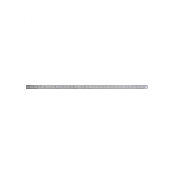 Lineal 80 cm. Rustfrit stål