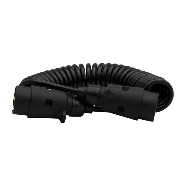Spiralkabel 7 stk. 12v stik