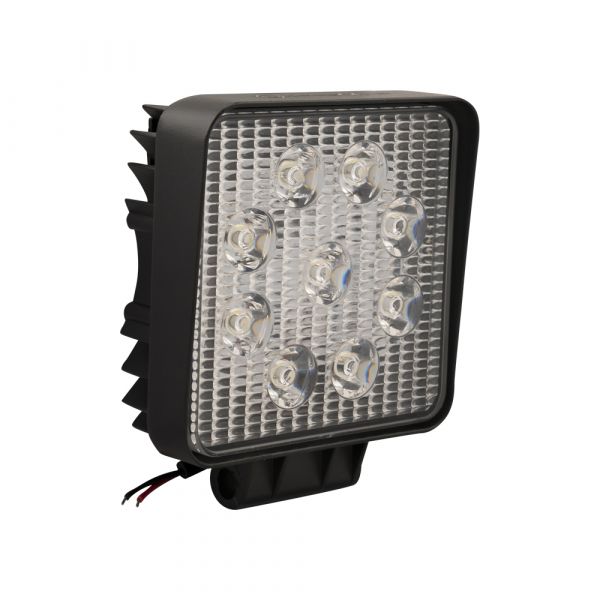 Trailergear arbejdslampe 9 LED firkantet