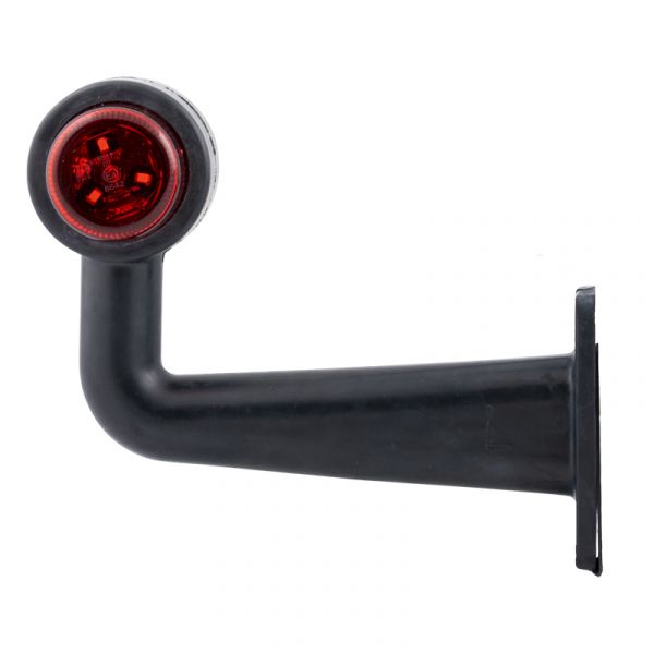 Trailergear bredde lampe pendel vinklet 12-24v LED venstre
