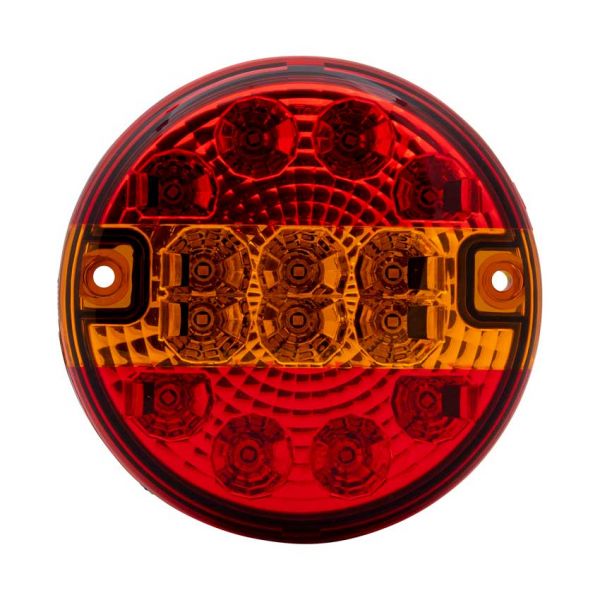 Trailer gear baglygte 140 mm. led fladt