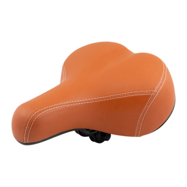 Cykelsadel komfort brun