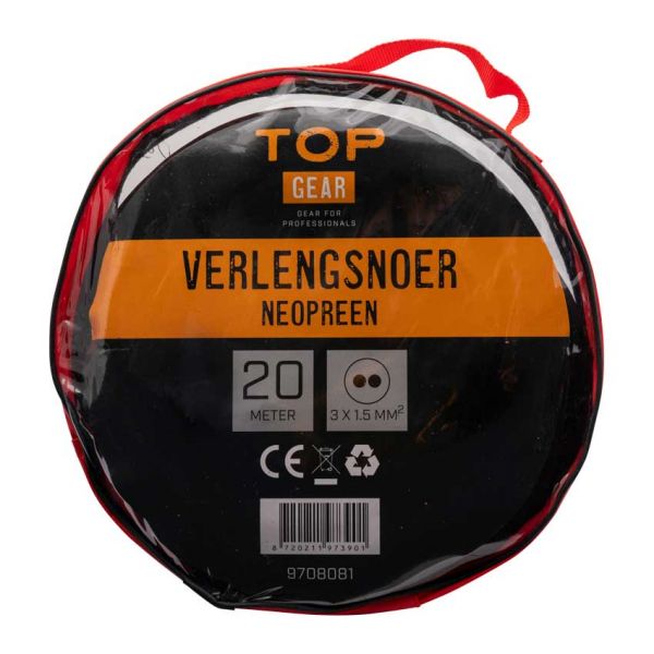 TOPGEAR EXTENCE CORD Neoprene 3x1,5 20 meter
