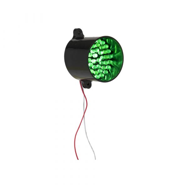 LED-lampe stor grøn