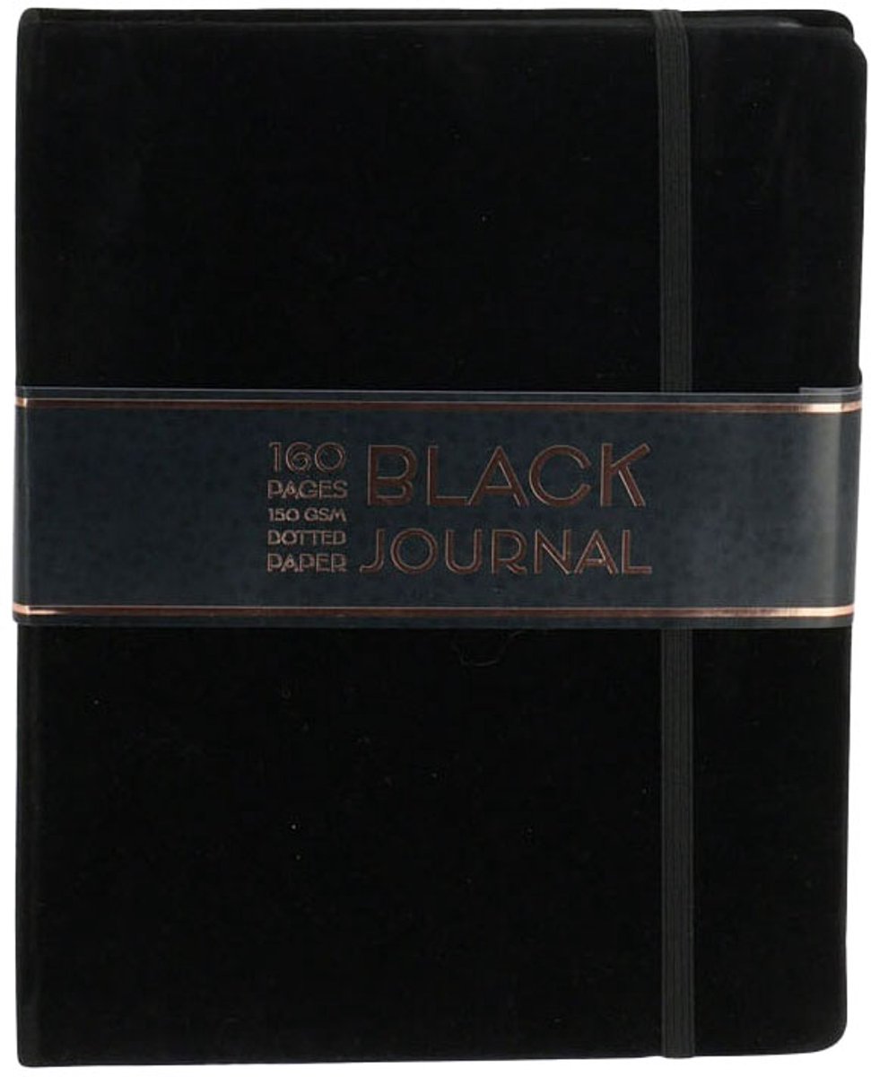 Koopman bullet journal sort notesbog 17x22cm kreativt legetøj.