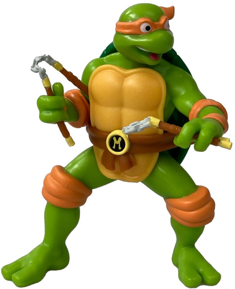 Comansi teenage mutant ninja turtles ninja retro minifigur michelangelo 9 cm minifigur