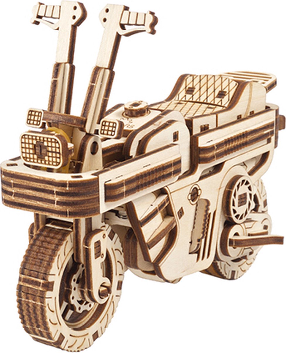 Ugears træ 3D model - folde scooter