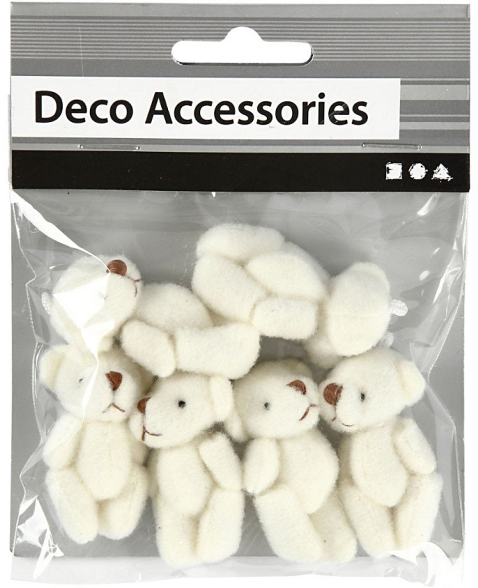 Kreativ virksomhed https: www.cchobby.nl mini-beertjes-size-4x2-5-cm-6-piece-1-box