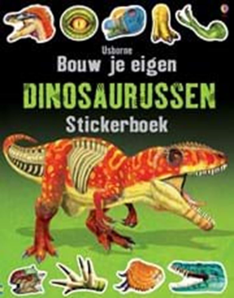 WPG forlags klistermærkebog: byg dine egne dinosaurer
