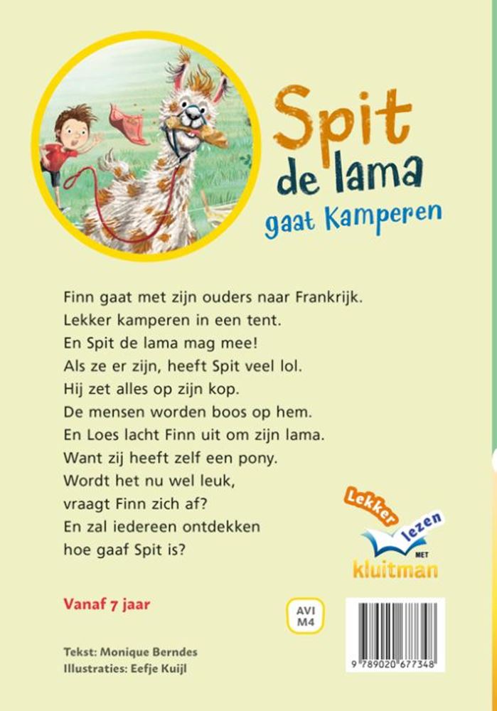 Avi-m4: spytte lamaen tager på camping.