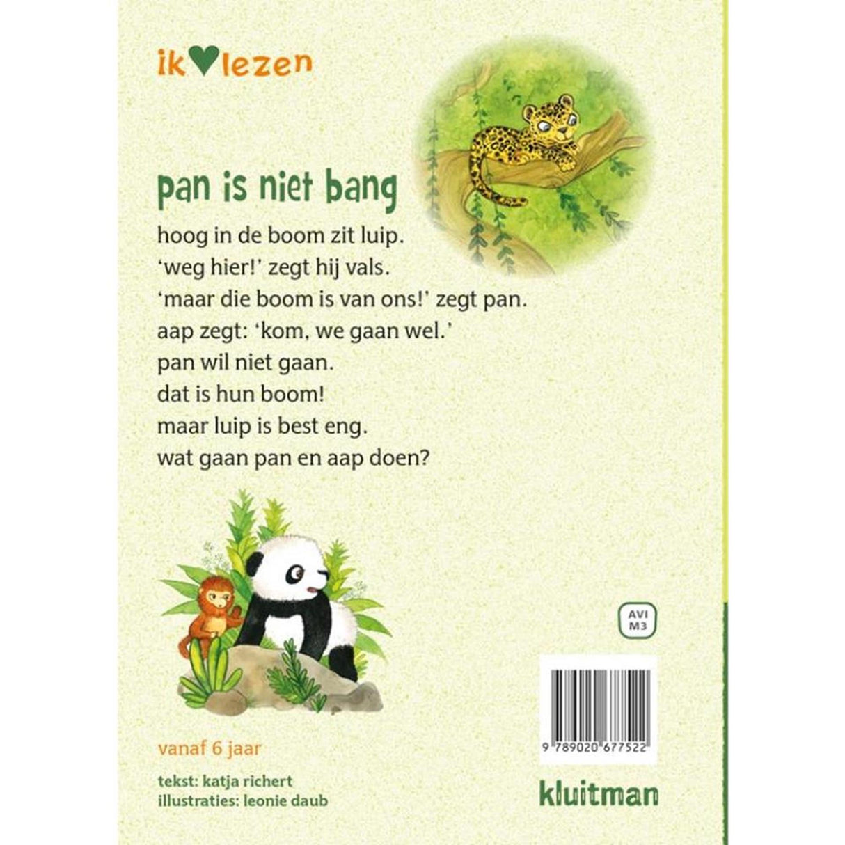 Kluitman læste jeg - pan er ikke bange