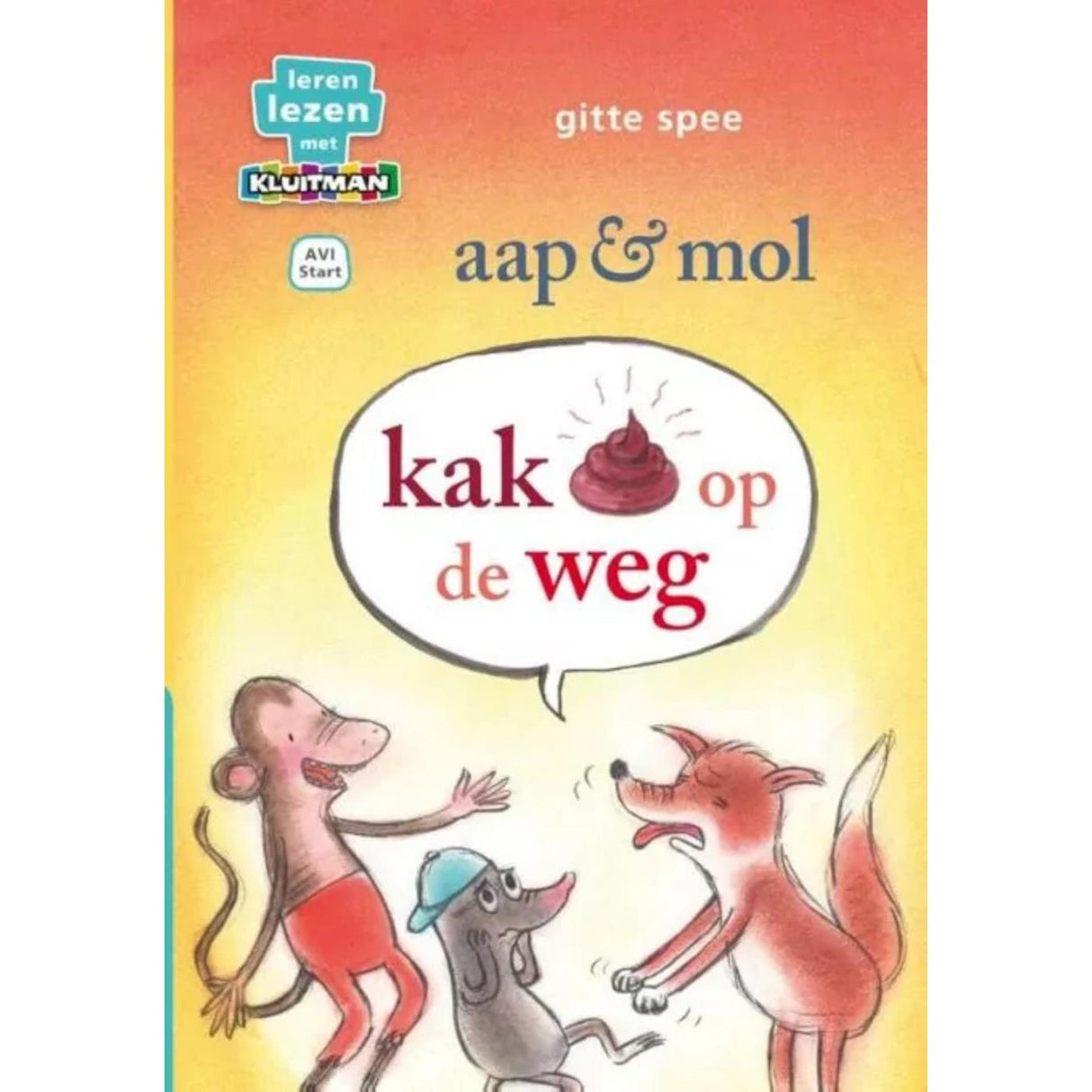 Kluitman monkey mole - poop on the road avi start