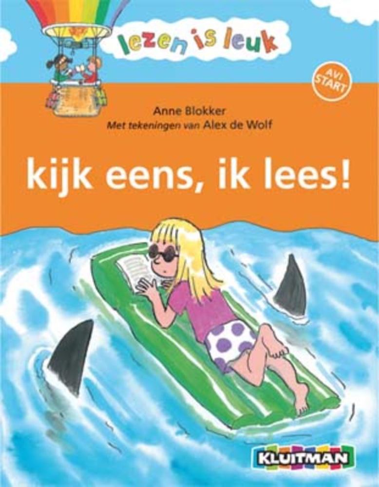 At læse Kluitman Reading er sjovt - se jeg læser avi -start