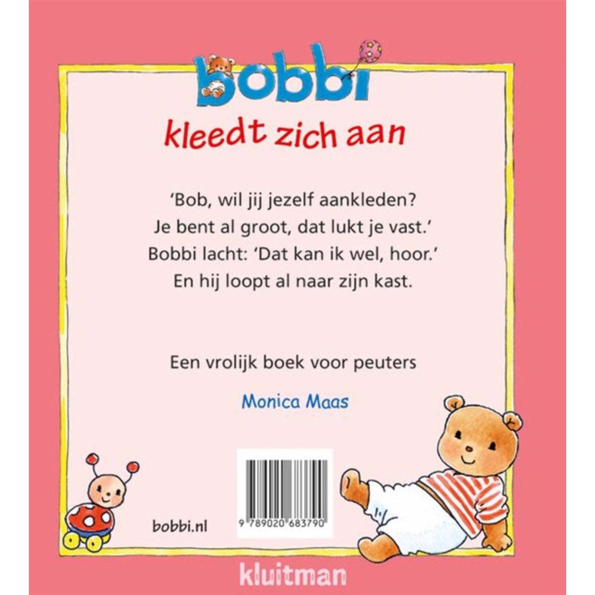 Kluitman Bobbi er ved at klæde sig på