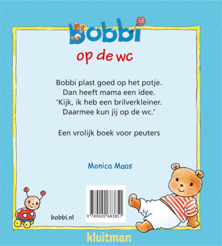 Forlag Kluitman Bobbi på toilettet 2+