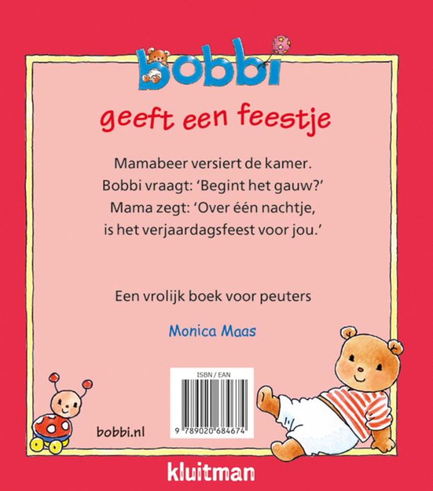 Udgiver Kluitman Bobbi holder en fest 2+