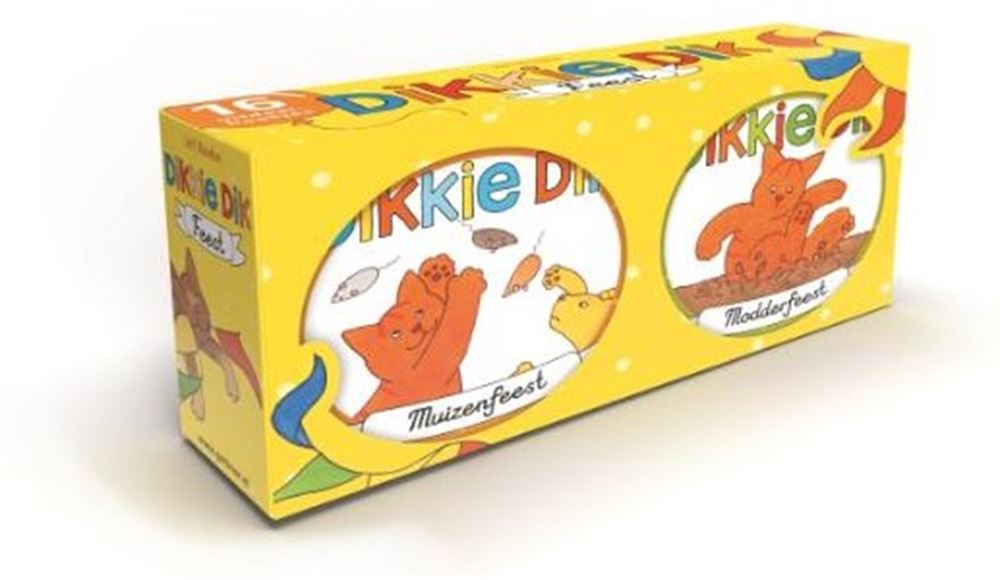 Gottmer forlagsgruppe dikkie dik festark, 16 stk.