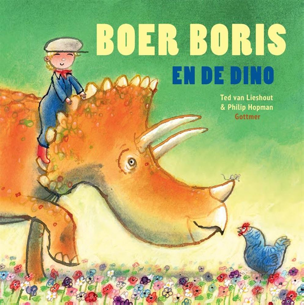 Gottmer forlags gruppe farmer boris and the dino. billedbog. 3+