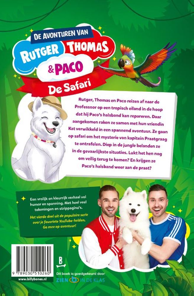 Rutger, Thomas og Paco 4: Safarien.