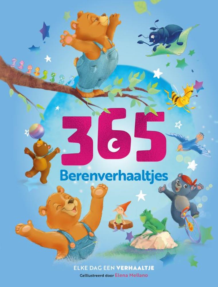 Rebo forlag 365 bjørnehistorier. 4+