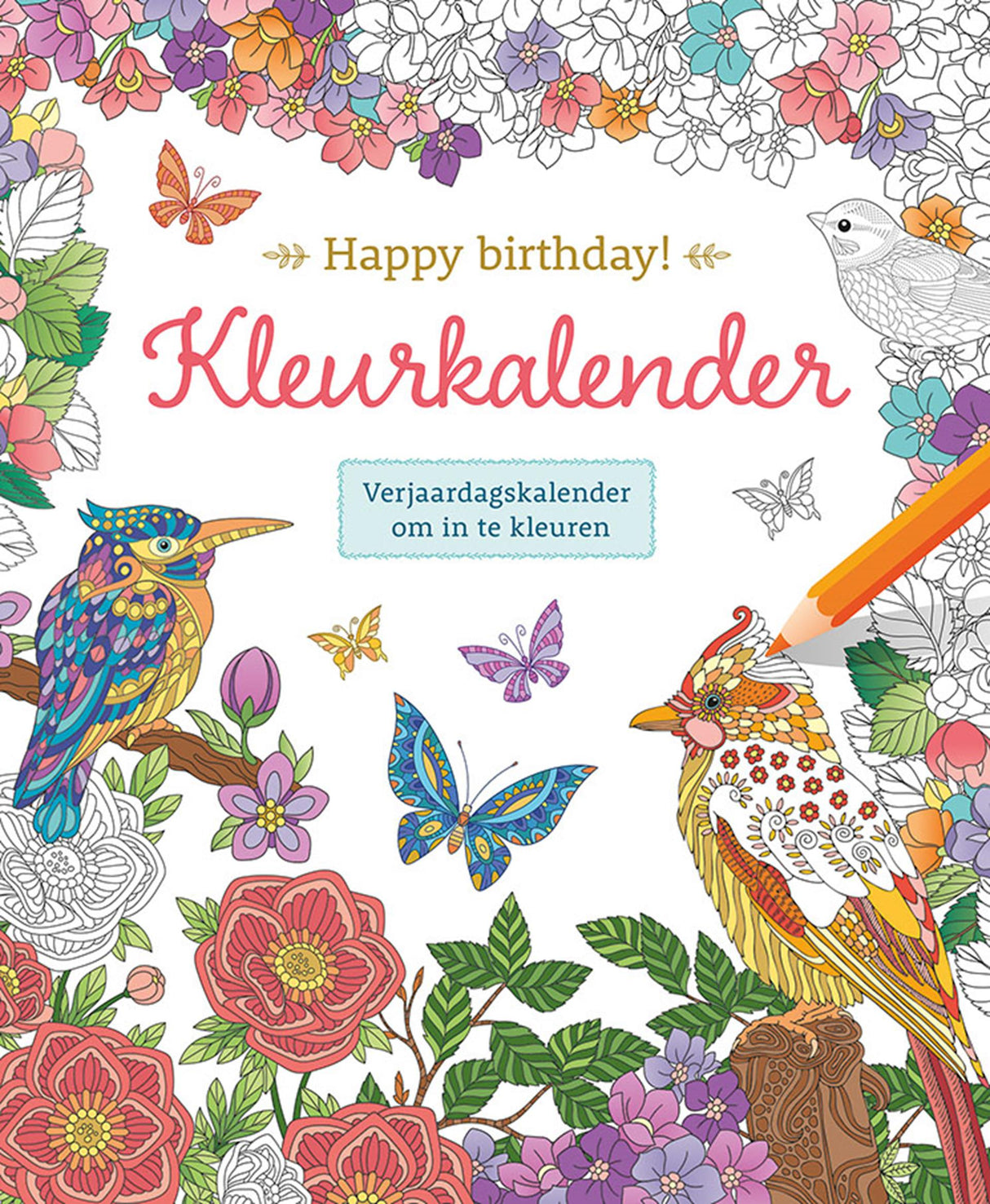 Deltas tillykke med fødselsdagen! farvekalender