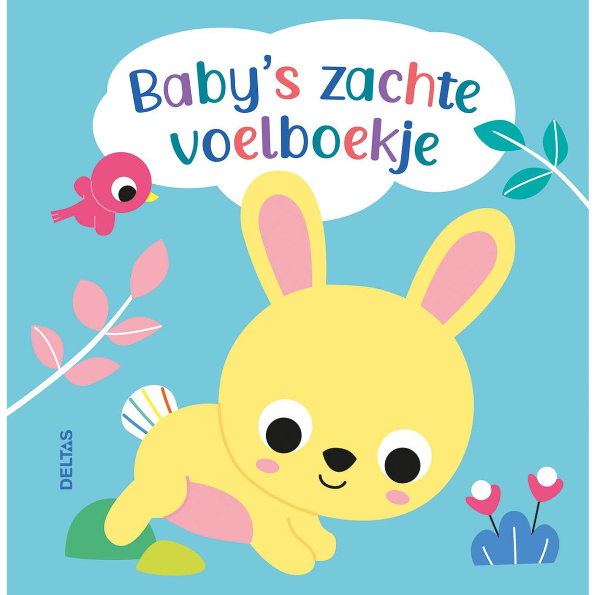 Deltas babys bløde taktile bog