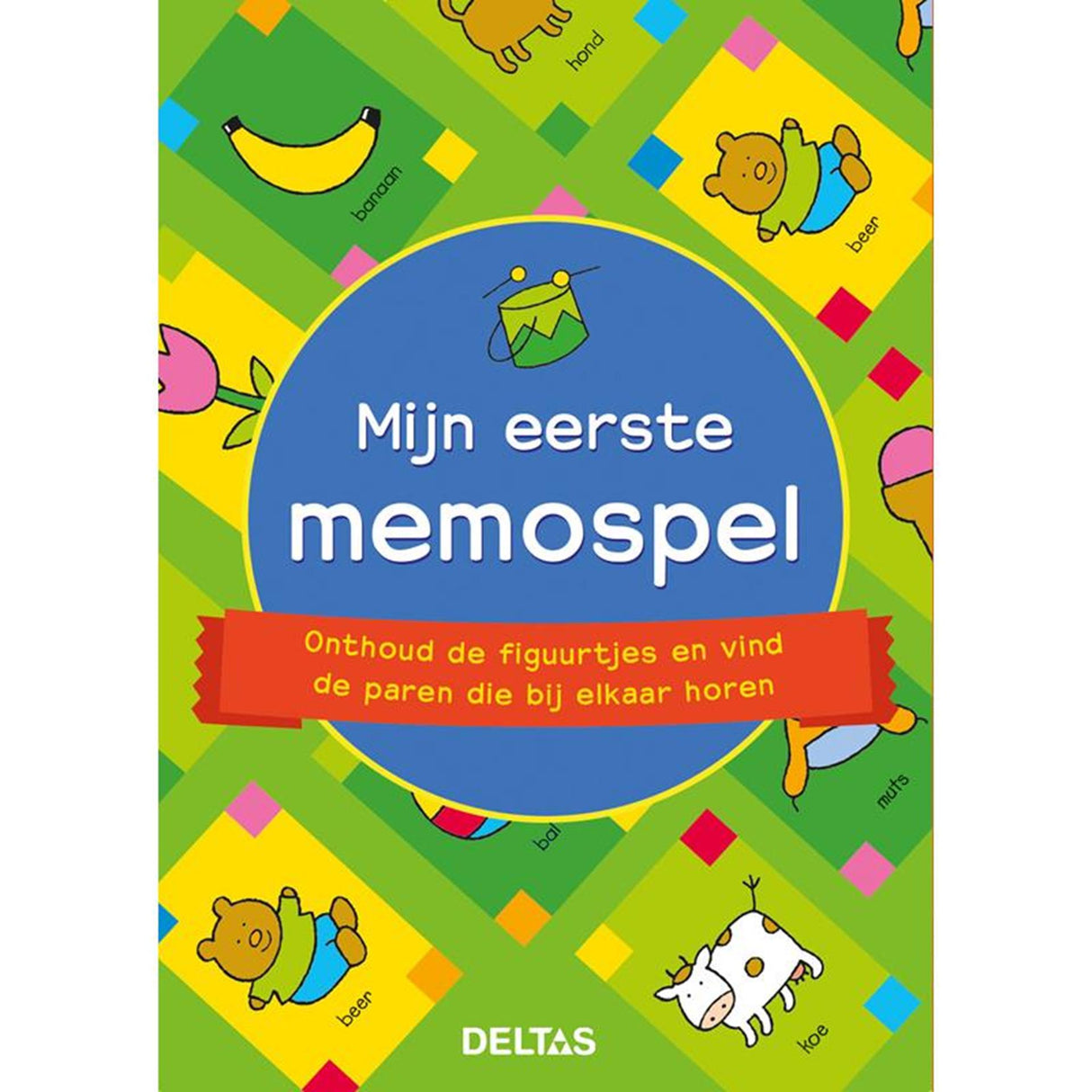 Deltas spille- og lærekort - mit første memospil