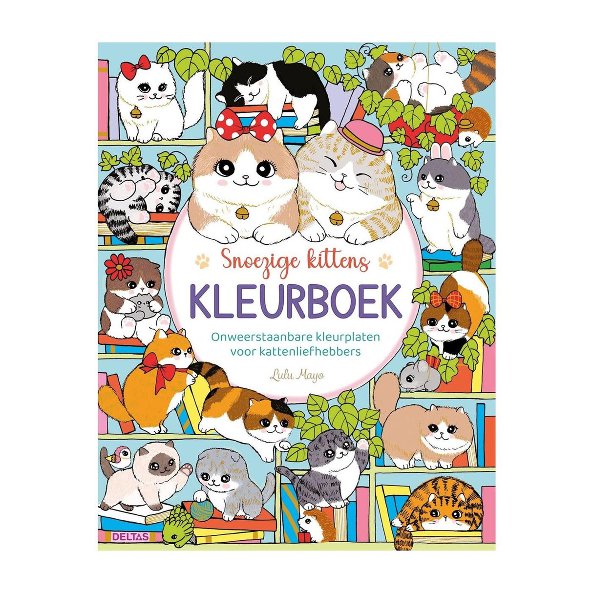 Deltas søde killinger malebog