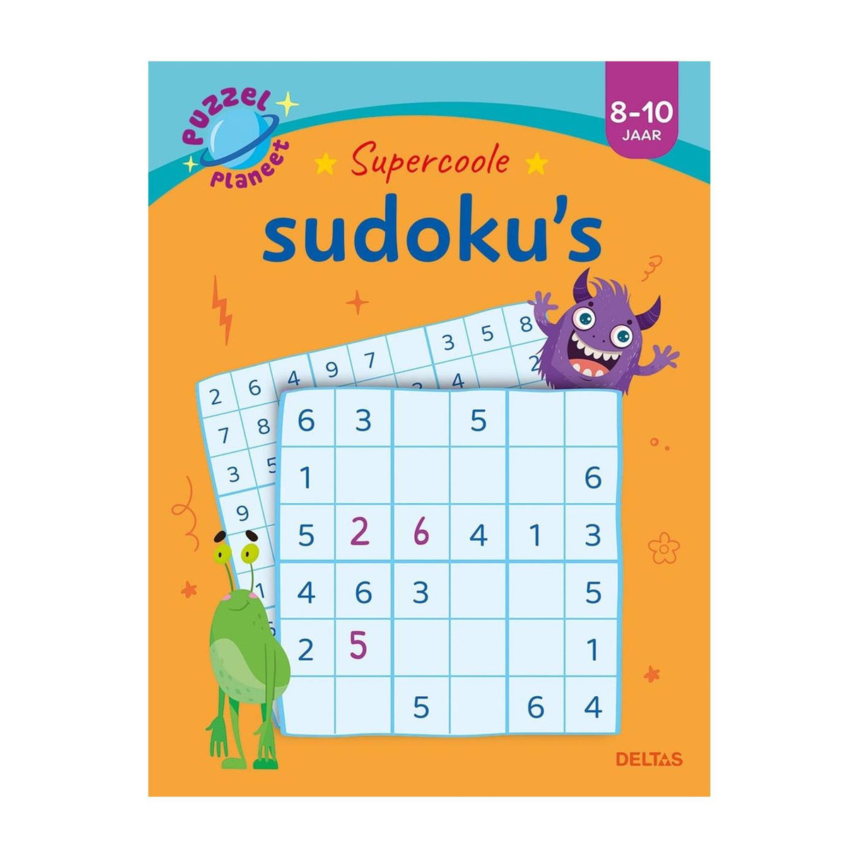 Deltas puzzle planet - super seje sudokus 8-10 år