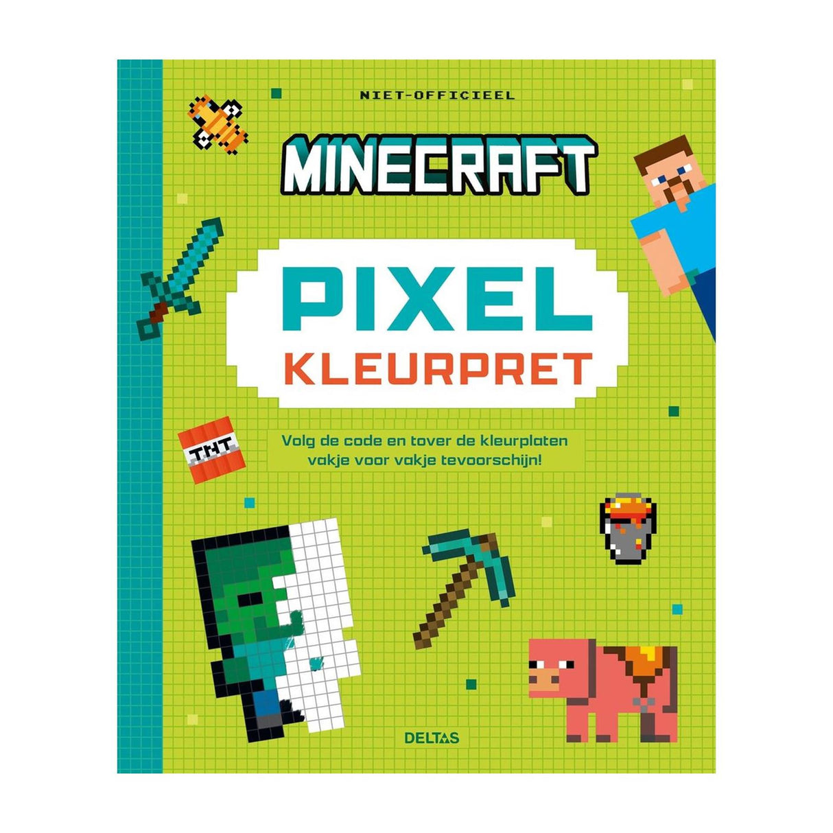 Deltas minecraft pixel farvelægning sjovt