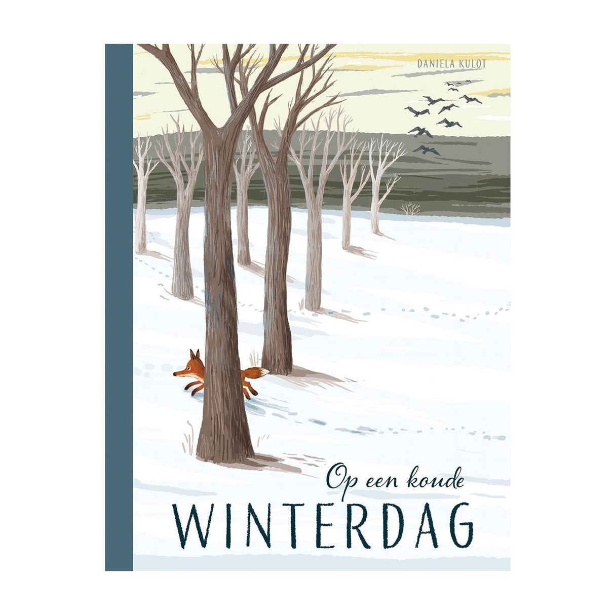 Deltas på en kold vinterdag