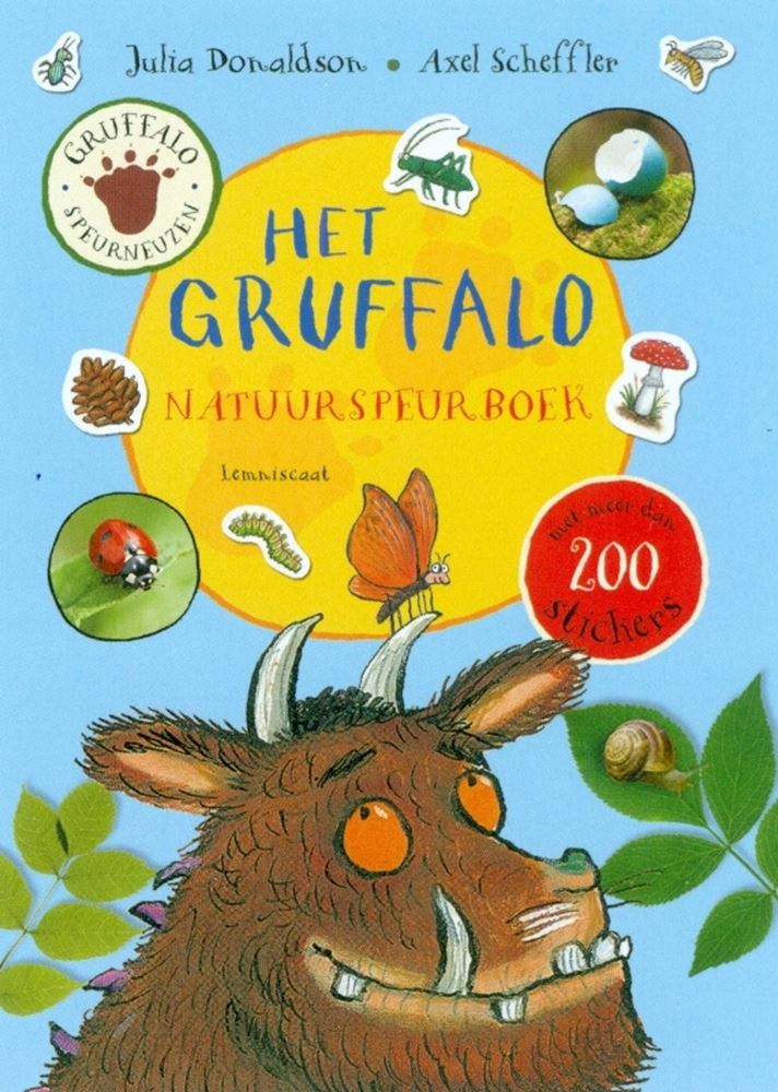 Central book house the gruffalo nature search book. 5+