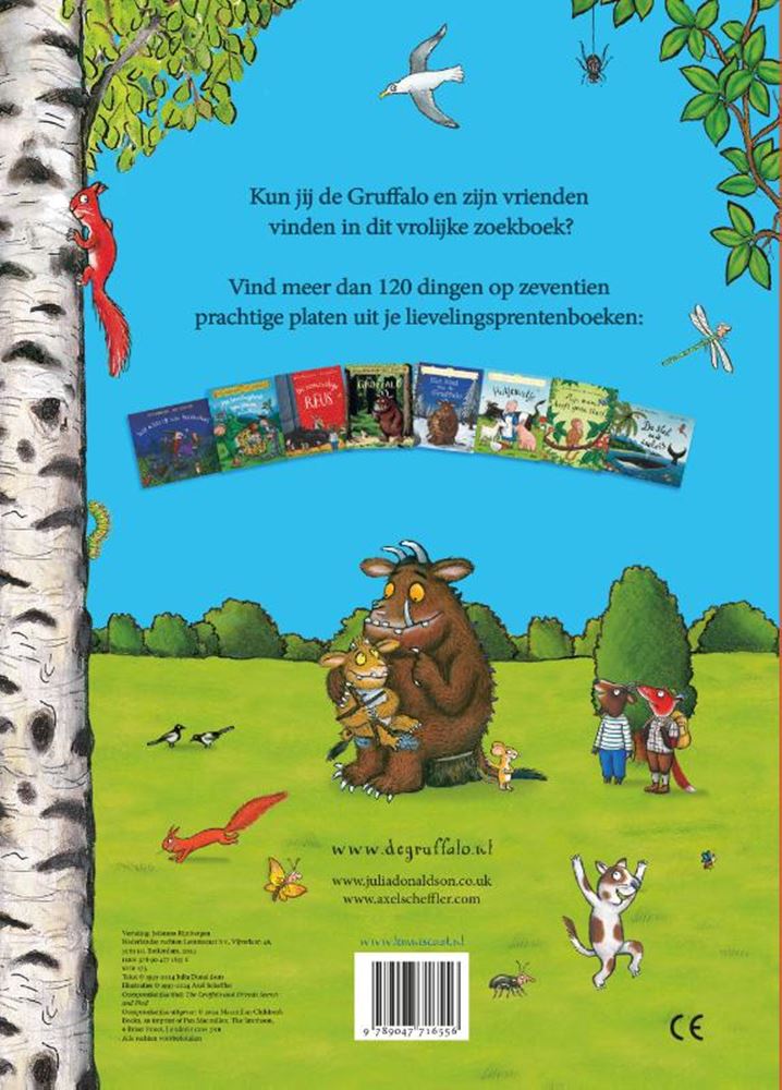 The Gruffalo and His Friends Search Book 4+