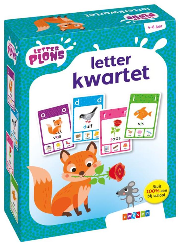 Wpg forlag letterplons brevkvartet. 4+