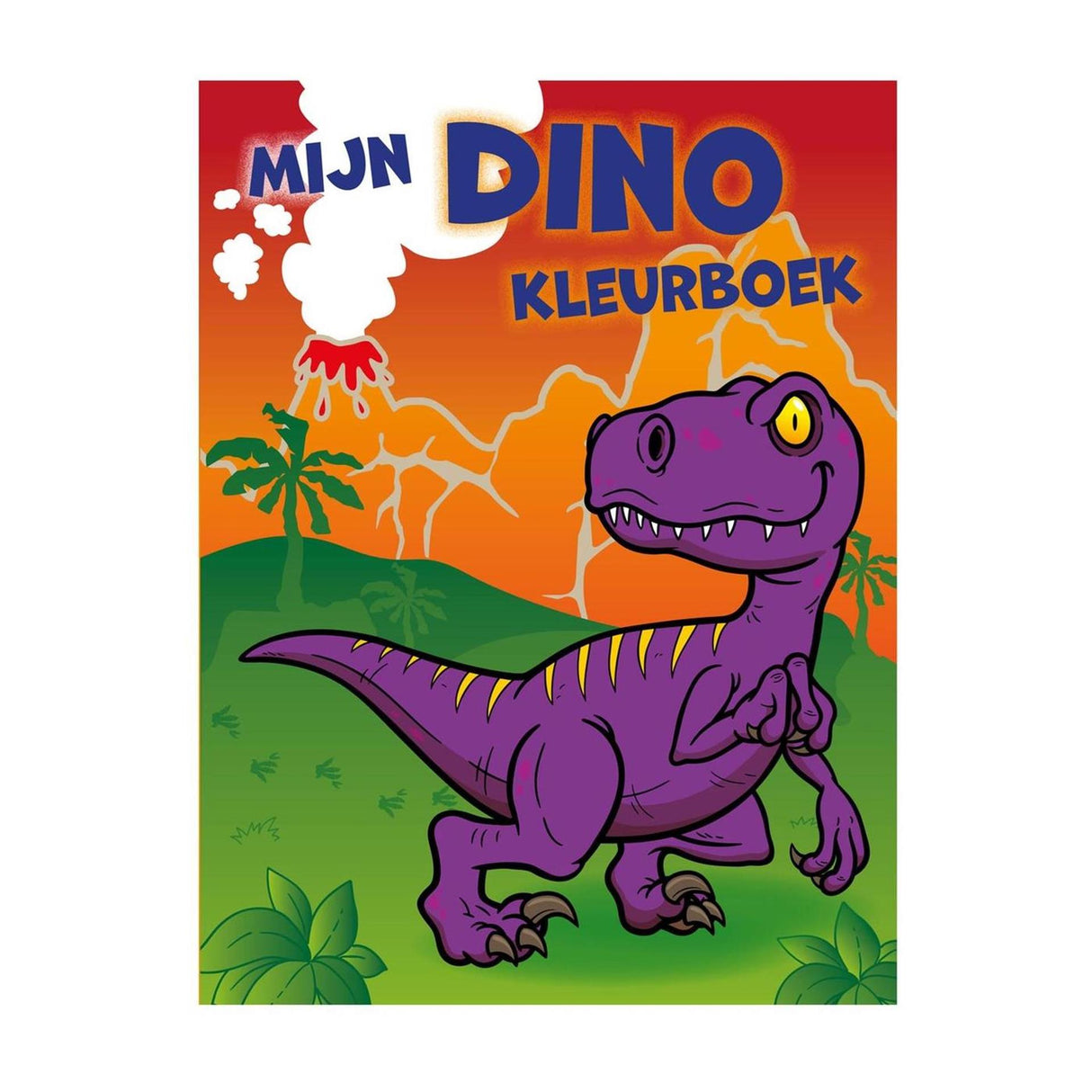 Min dino malebog a4 96 sider