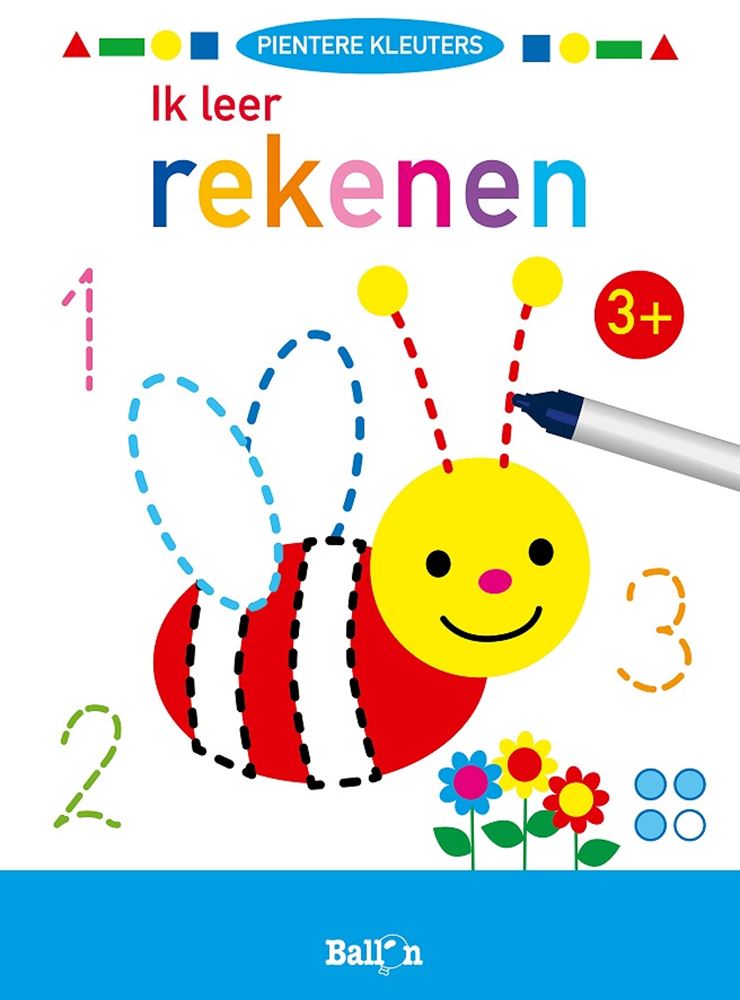 Jeg lærer regning (tør og rens) 3+