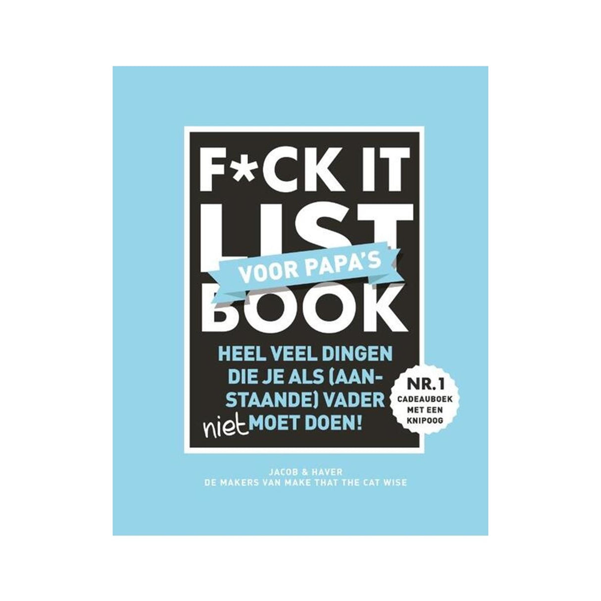 Billedbøger f*ck it-listebog til fædre