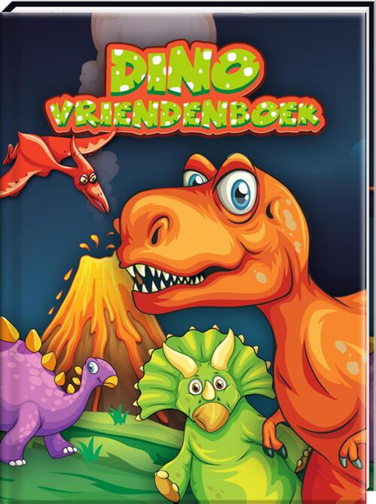Billedbøger venner bog dinosaurer - bog - kreative venner bog for børn