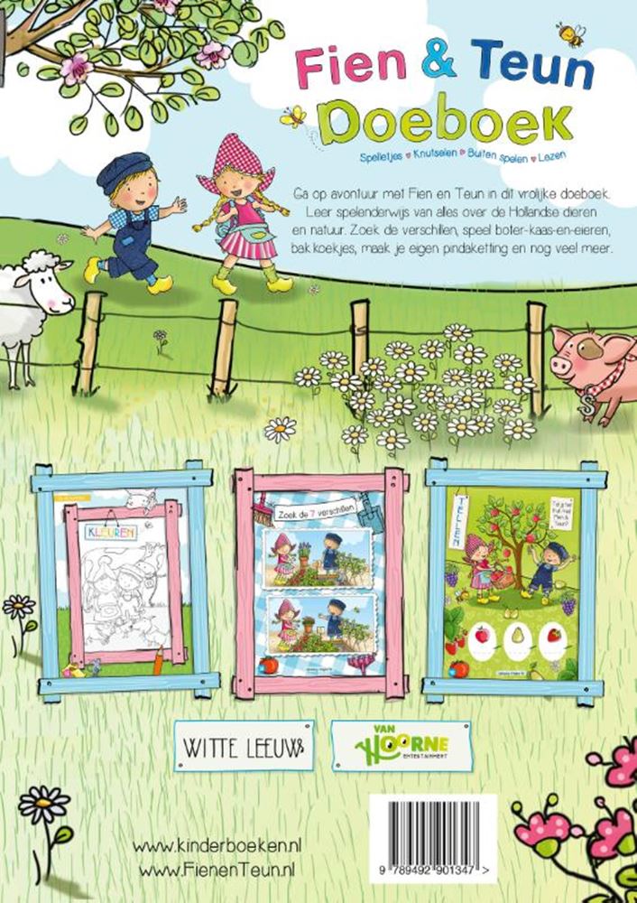 Wpg forlag fien teun doeboek. 2+