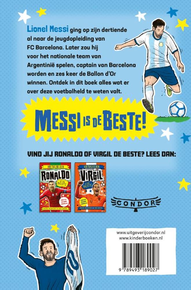 WPG Publishers Football Heroes Messi er den bedste 8+