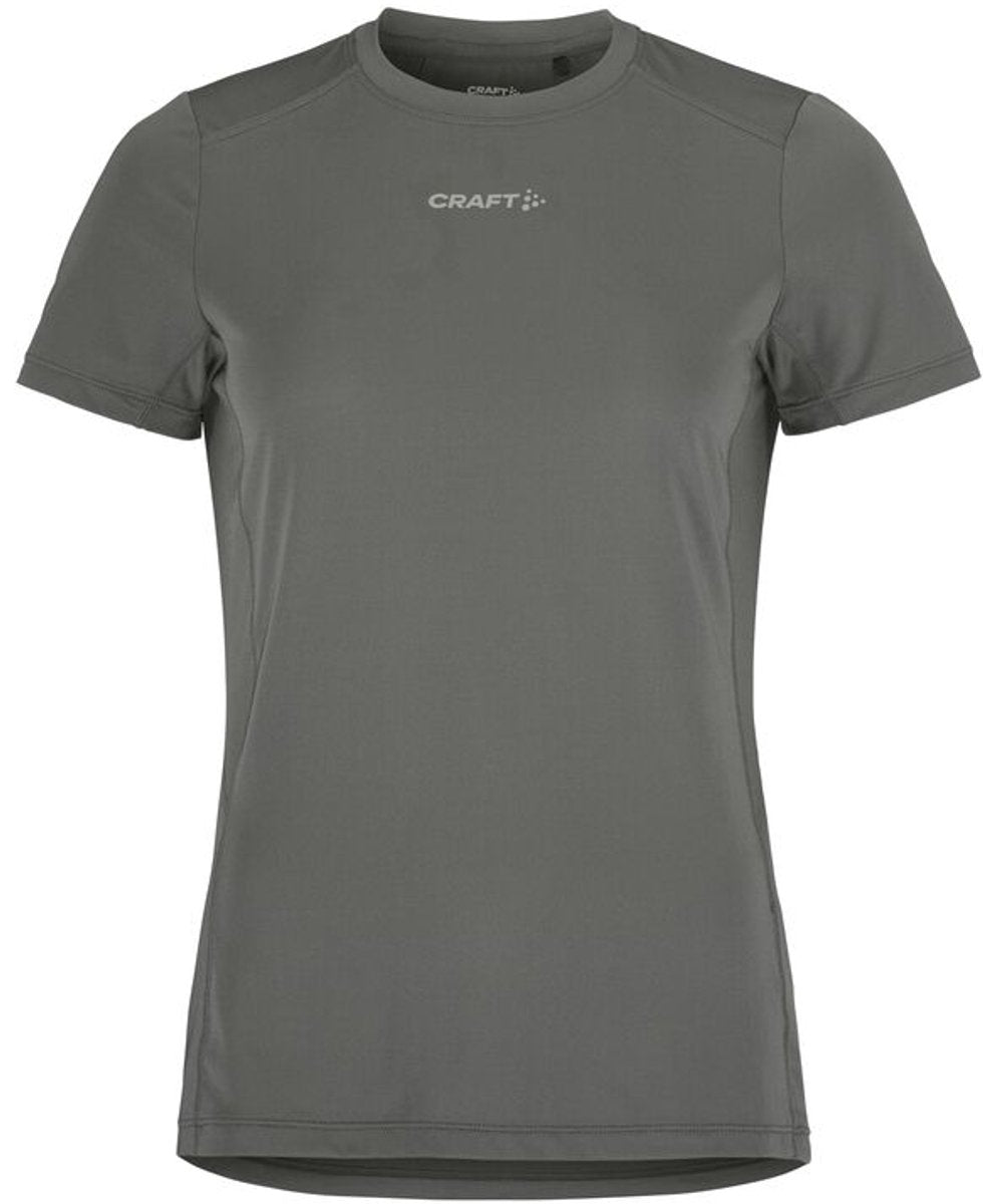 Craft adv essence ss tee 2 w damesportsskjorte - granit