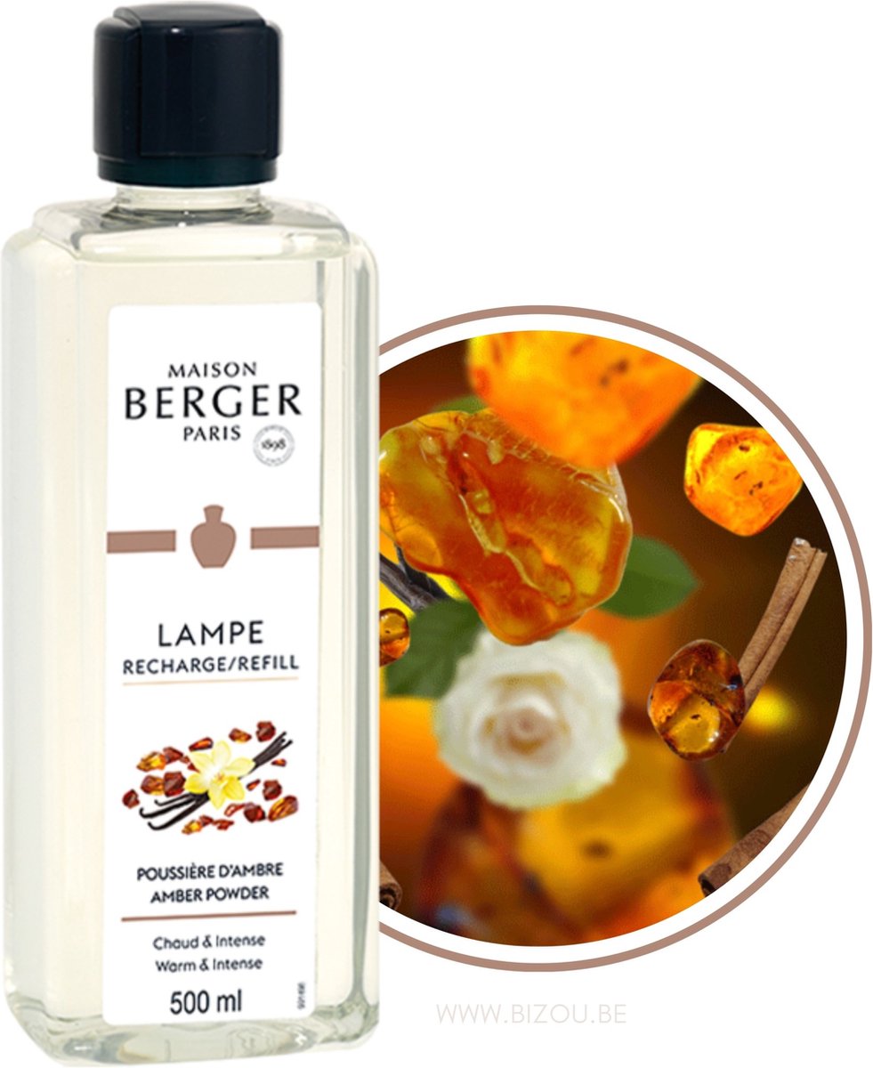 Lampe berger refill - orientalsk - poussiere d'ambre 500ml