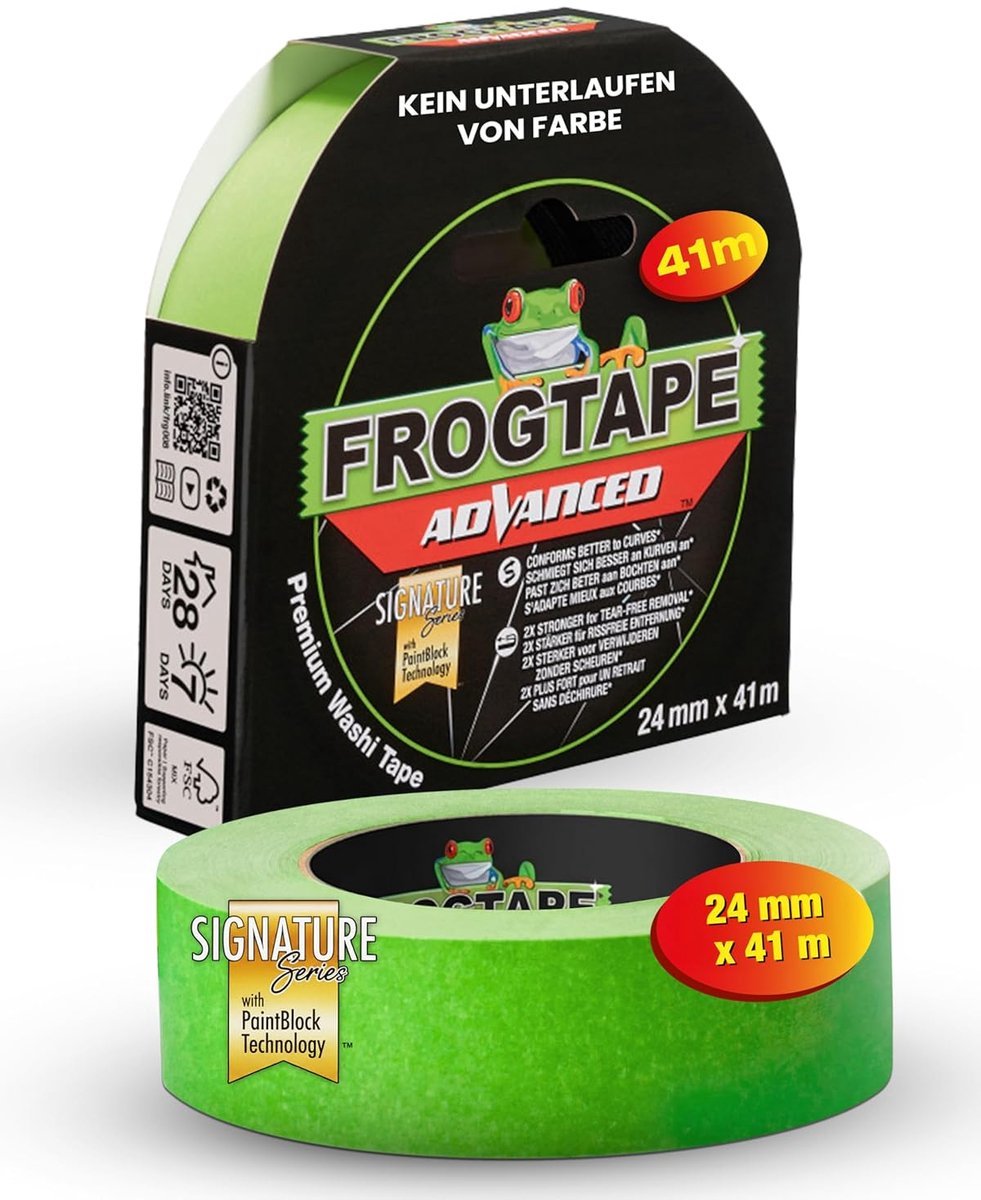 Kip Frog tape advanced 24mm - pr. rulle